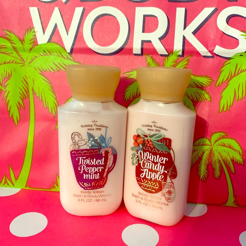 Travel Size Bath and Body Works Lotion